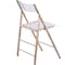 Isl Furnishings Kasper Flex Luxury Modern Folding Chairs Acrylic Lucite New Gold CH43DC-1PK-AR01-PC11 - alternate 3